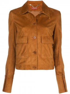 Куртка-рубашка Greenvale Altuzarra. Цвет: коричневый