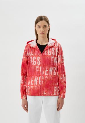 Ветровка Bikkembergs. Цвет: розовый