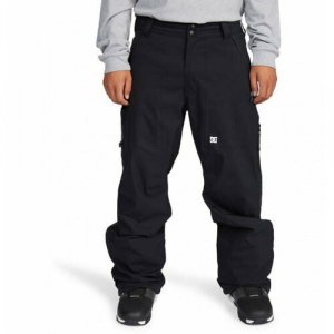 Горнолыжные брюки , карманы, мембрана, водонепроницаемые, размер L, черный DC Shoes. Цвет: черный
