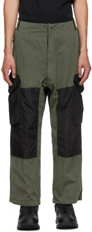 Khaki Overpant Cargo Pants NEMEN®. Цвет: 155mbl