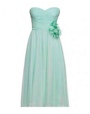 Платье миди HANITA. Цвет: зеленый