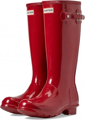 Резиновые сапоги Original Kids' Gloss Rain Boot , цвет Vital Burgundy Hunter