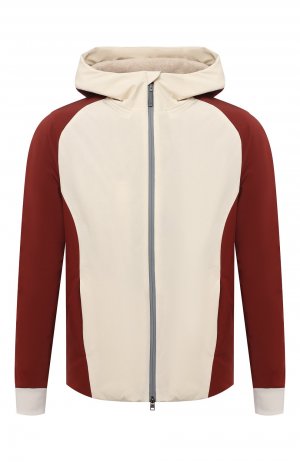 Утепленная куртка Loro Piana. Цвет: бордовый