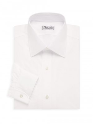 Жаккардовая классическая рубашка , белый Charvet