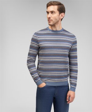 Пуловер трикотажный KWL-0837 BLUE HENDERSON. Цвет: голубой