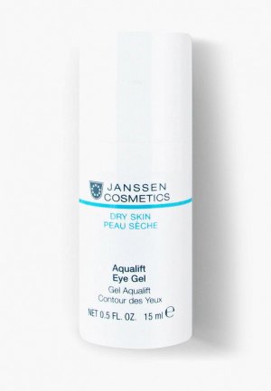 Гель для кожи вокруг глаз Janssen Cosmetics Ультраувлажняющий лифтинг, контура Aqualift Eye Gel 15 мл. Цвет: белый
