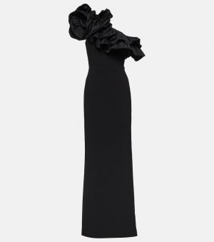 Платье chloe на одно плечо , черный Rebecca Vallance