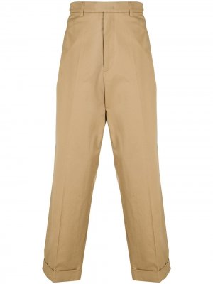 Укороченные брюки чинос Mizzle Mackintosh. Цвет: бежевый
