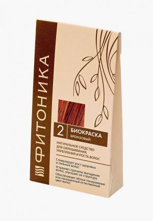 Краска для волос БиоБьюти Фитоника №2 бронзовый 150 г. Цвет: коричневый