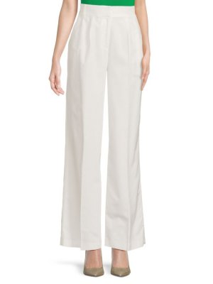 Широкие брюки с высокой посадкой , цвет Soft White Calvin Klein