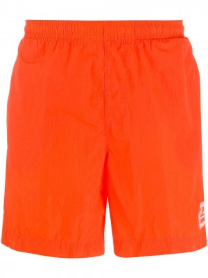 Плавки-шорты с эластичным поясом C.P. Company. Цвет: оранжевый