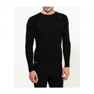 Рубашка мужская Energy Wool 3226 A, чёрный, S Lopoma. Цвет: черный