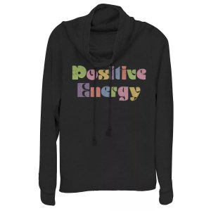 Пуловер в стиле ретро с воротником-хомутом для юниоров Positive Energy Unbranded