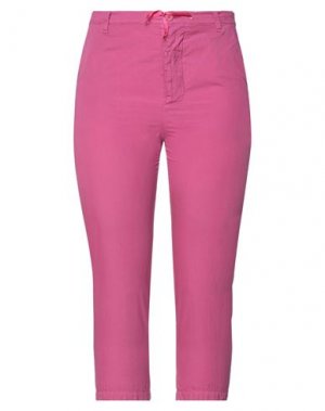 Укороченные брюки VIRNA DRÒ®. Цвет: розовато-лиловый