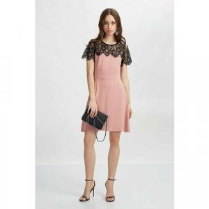 Платье , размер 46(170-92-98), розовый INCITY. Цвет: розовый