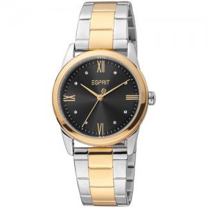 Наручные часы ES1L217M1105, черный, золотой ESPRIT. Цвет: черный