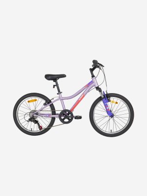 Велосипед для девочек Leeloo 2.0 20, 2023, Фиолетовый Stern. Цвет: фиолетовый