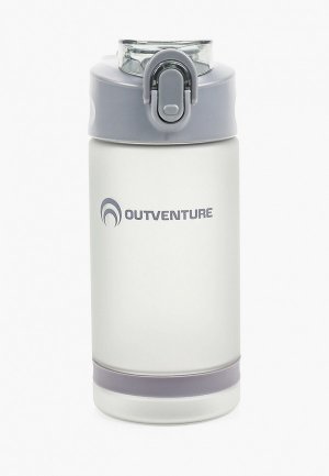 Бутылка Outventure 500 ml. Цвет: серый