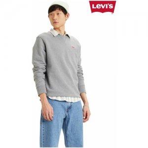 Джемпер Levis, размер XL, серый Levi's. Цвет: серый