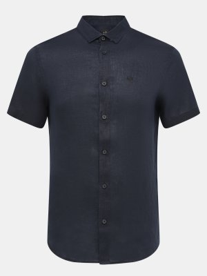 Рубашки Armani Exchange. Цвет: темно-синий
