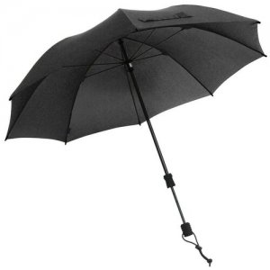 Зонт туристический Euroschirm. Цвет: черный
