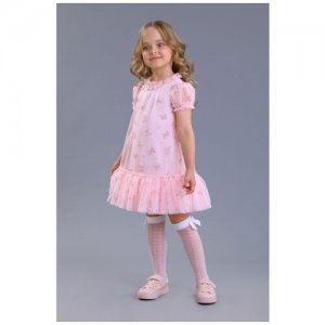 Платье , размер 104, розовый Маленькая Леди. Цвет: розовый