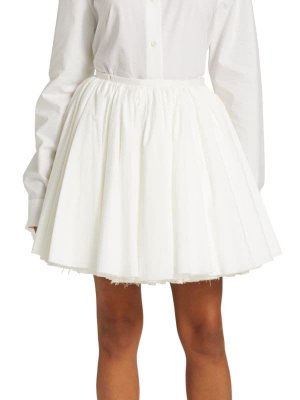 Многослойная пышная мини-юбка jorja White Khaite