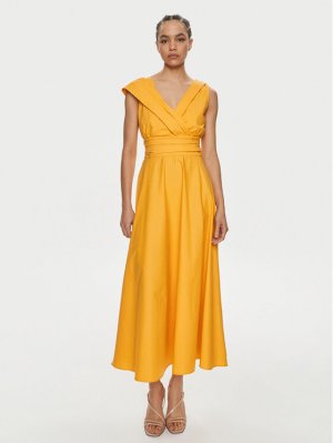 Летнее платье стандартного кроя , оранжевый Marella