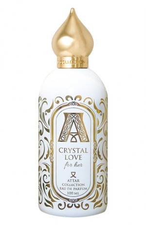 Парфюмерная вода Crystal Love For Her (100ml) Attar Collection. Цвет: бесцветный