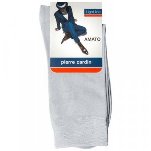Носки , размер 45-47, серый Pierre Cardin. Цвет: серый