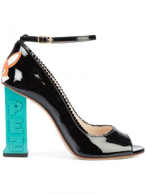 Pez heel pumps Camilla Elphick. Цвет: чёрный