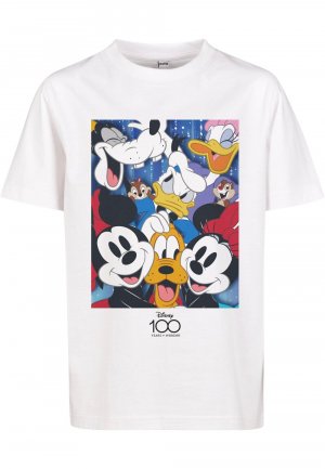 Рубашка Disney 100 Mickey & Friends, белый Mister Tee