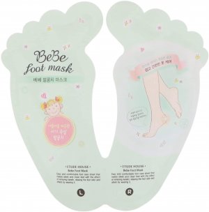 Etude House Bebe Foot Mask (Foot Peeling) 20мл x 2шт
