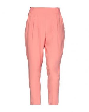 Повседневные брюки FAIRLY. Цвет: лососево-розовый
