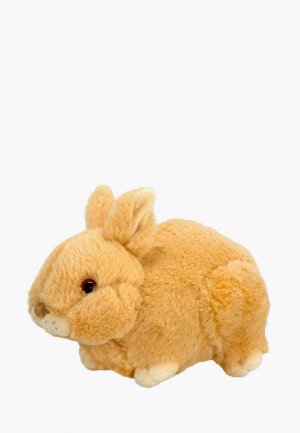 Игрушка мягкая All About Nature Кролик, 23 см. Цвет: желтый