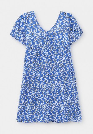 Платье Sela Exclusive online. Цвет: синий