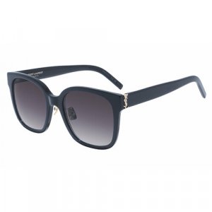 Солнцезащитные очки , бесцветный, черный Saint Laurent. Цвет: бесцветный/прозрачный