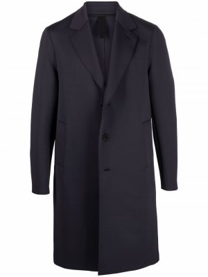 Single-breasted coat Harris Wharf London. Цвет: синий