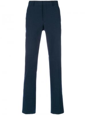 Классические брюки Fendi. Цвет: синий