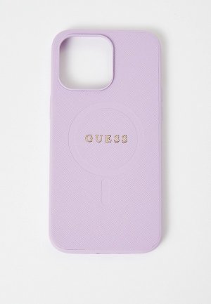 Чехол для iPhone Guess с MagSafe. Цвет: фиолетовый