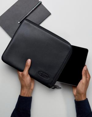 Черный кожаный чехол для iPad Mini Eastpak. Цвет: красный