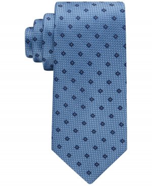 Мужской аккуратный галстук с микроцветочным принтом Calvin Klein