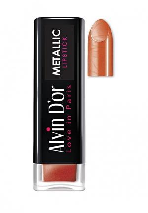Помада Alvin Dor D'or Metallic Lipstick Тон 02. Цвет: красный