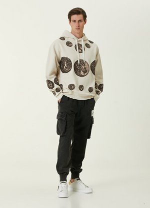 Спортивные брюки карго антрацитового цвета re-edition Dolce&Gabbana. Цвет: черный