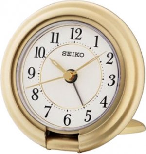 Настольные часы QHT014GL. Коллекция Seiko Clock