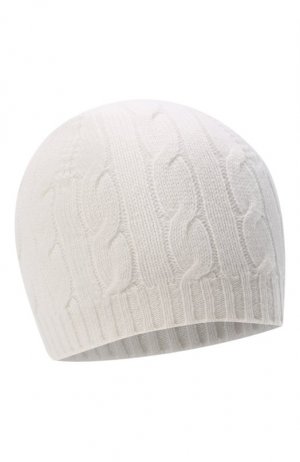 Кашемировая шапка Ralph Lauren. Цвет: белый