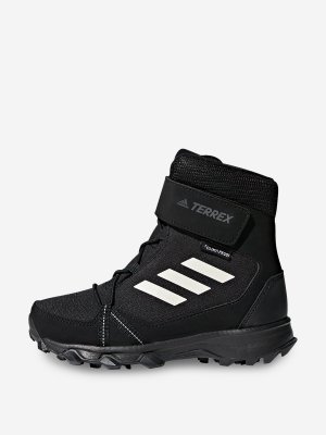 Ботинки утепленные для мальчиков TERREX Snow CF CP CW, Черный adidas. Цвет: черный