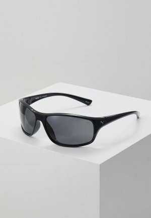 Солнцезащитные очки Puma, черный/дымчатый PUMA