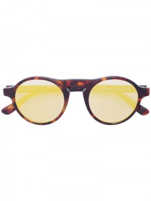 Солнцезащитные очки Dyad 07 Westward Leaning. Цвет: коричневый