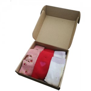 Носки 6 пар, размер 27/30, розовый, мультиколор Aviva. Цвет: розовый/белый/мультиколор/красный